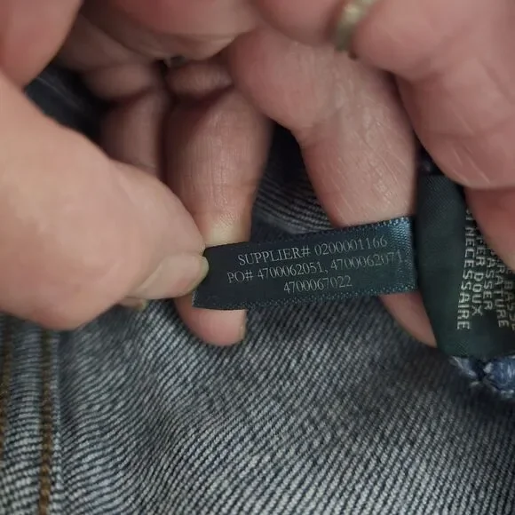 Lauren Ralph Lauren Jeans Women Plus Size 16W Straight High Rise Dark Wash Blue - Picture 8 of 9